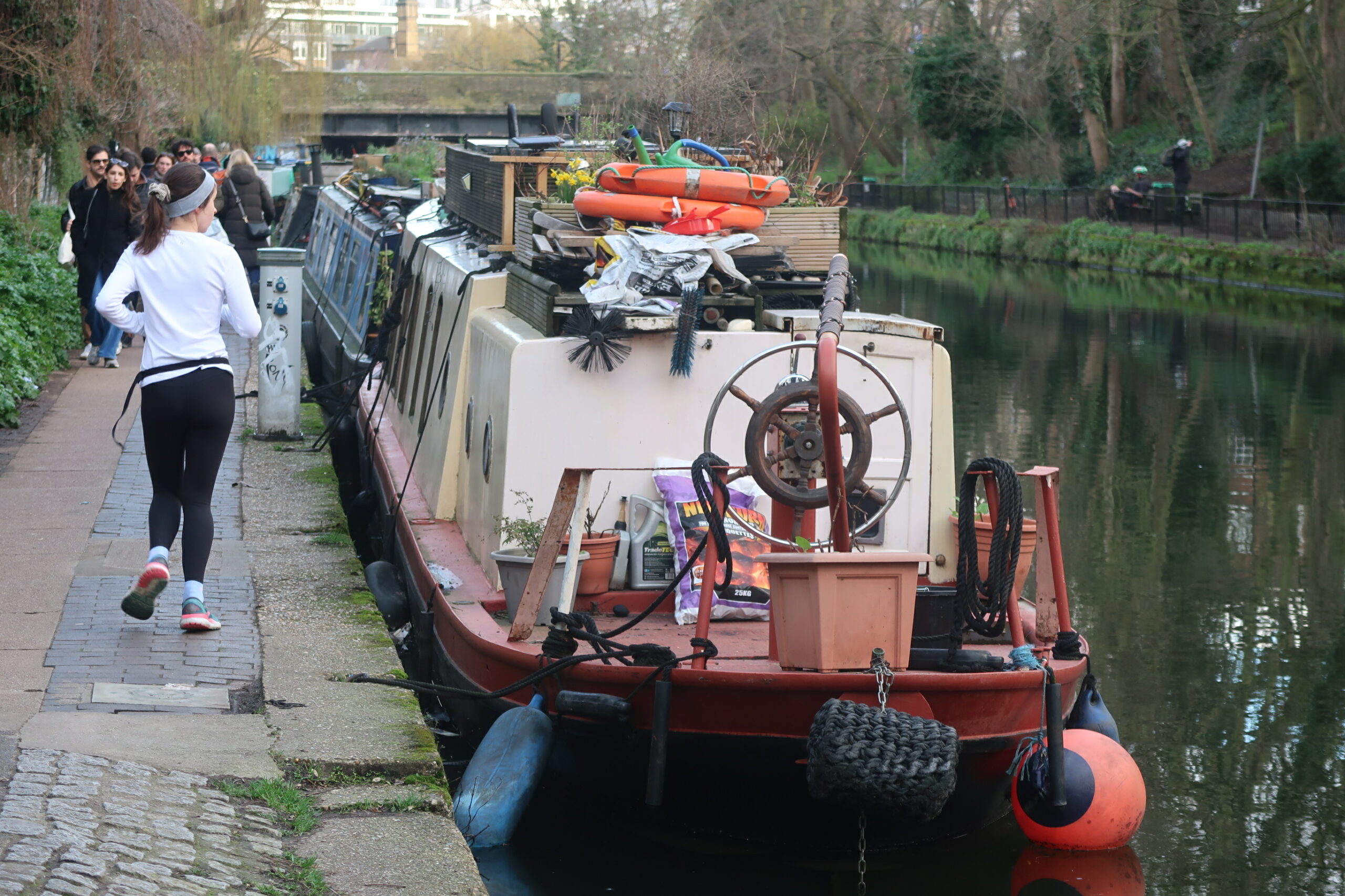 À Londres, la vie au fil de l’eau